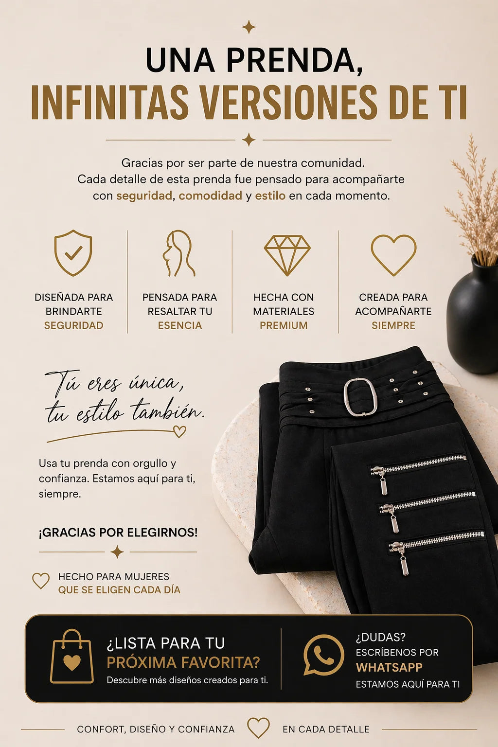 💎LEGGINS ELEGANT MULTIESTILO CONTROL ABDOMEN LEVANTA COLA🔥