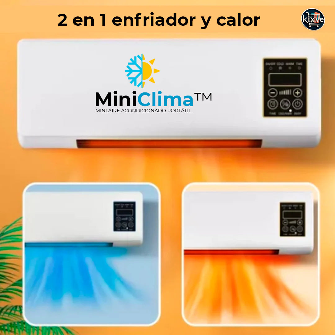 Aire acondicionado calefactor Split Max 2 EN 1 🥵+🥶