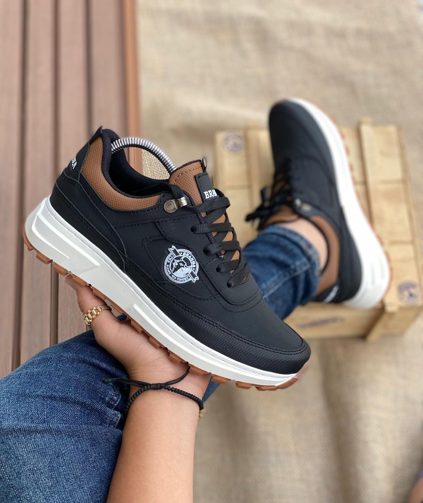 Brahma Prime Leather 👞TIpo cuero Ultraconfrot💯
