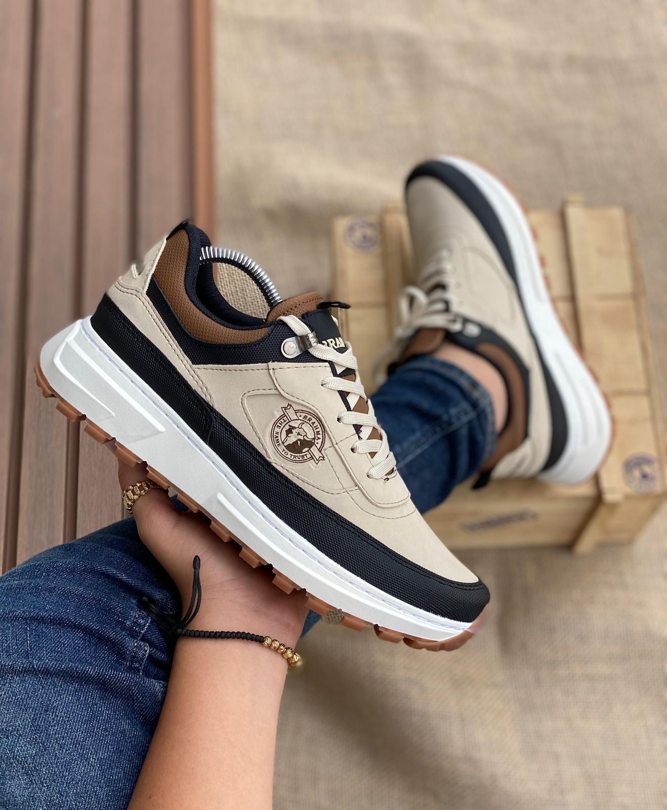 Brahma Prime Leather 👞TIpo cuero Ultraconfrot💯