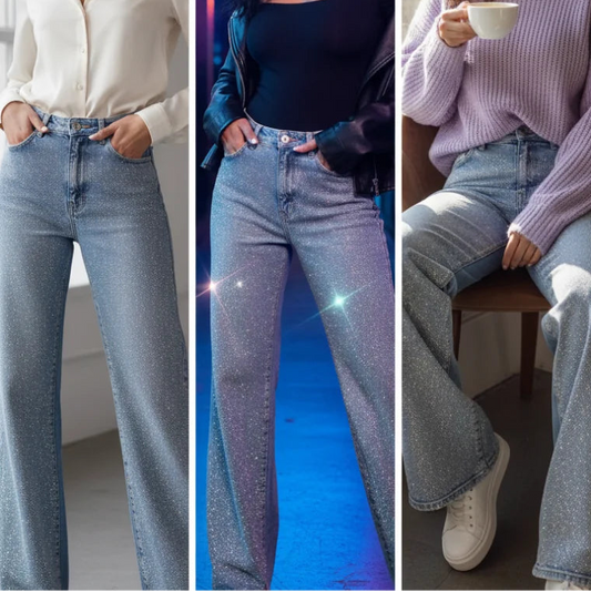 ✨💎LUMIGLIT JEAN™💫Silueta Moldeada💯🌟Diamantado