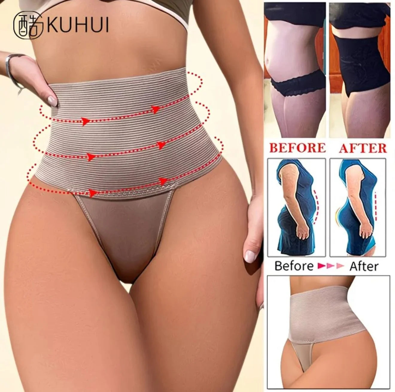 💖3 x 1 Panty Faja Cintura de Avispa Moldeador Ref2025™💖🔥