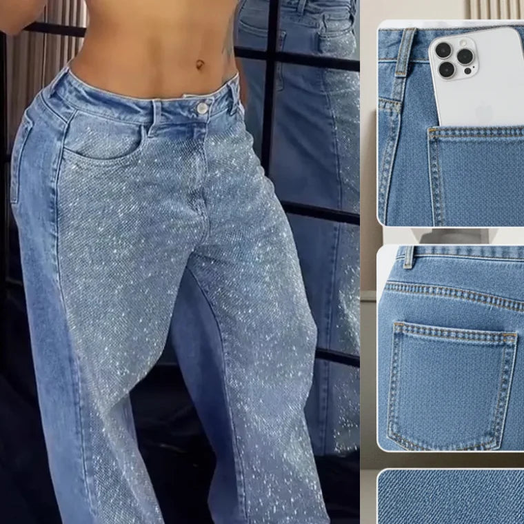 ✨💎LUMIGLIT JEAN™💫Silueta Moldeada💯🌟Diamantado