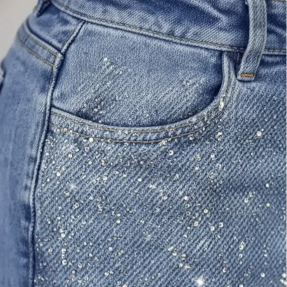 ✨💎LUMIGLIT JEAN™💫Silueta Moldeada💯🌟Diamantado