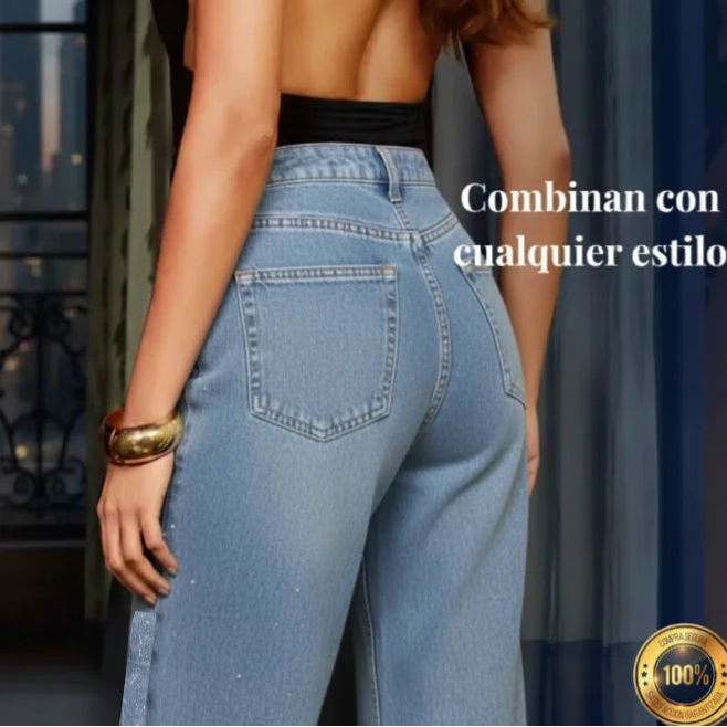 ✨💎LUMIGLIT JEAN™💫Silueta Moldeada💯🌟Diamantado