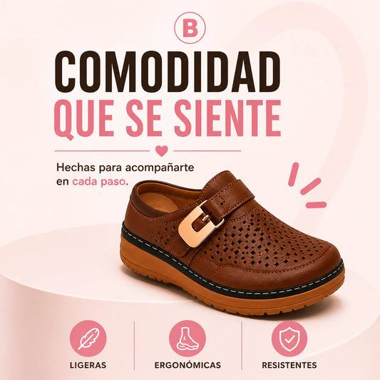 🌸 Sueco Luna confort paso suave ligero❤️