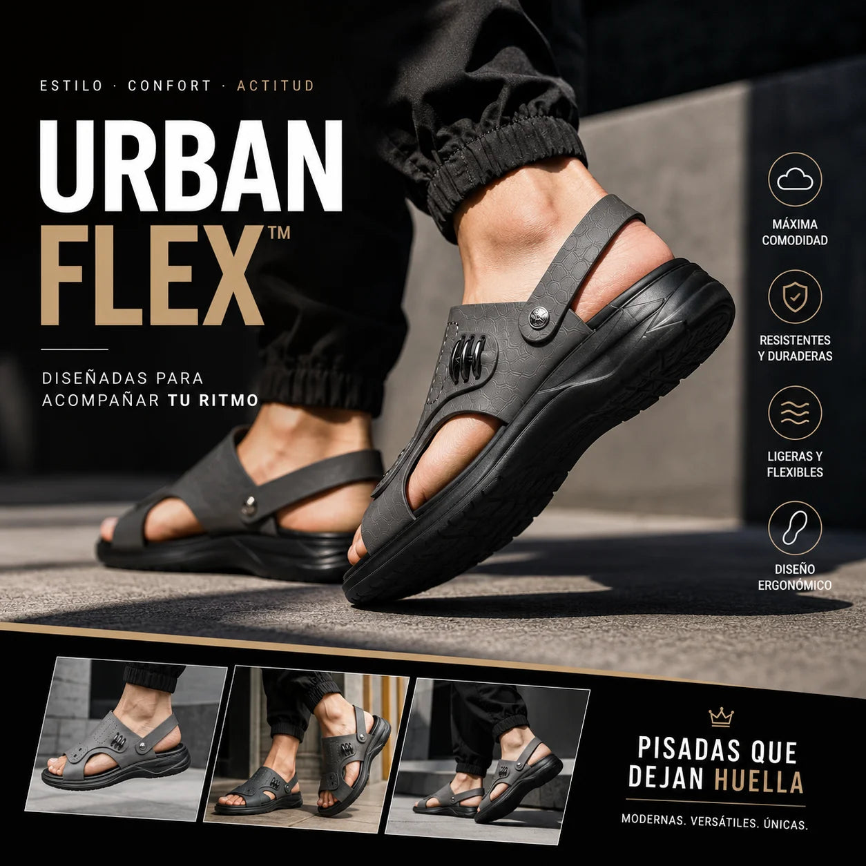 😎UrbanFlex™ ULTRACONFORT Camina ligero💯