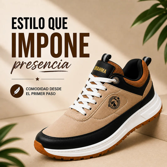 Brahma Prime Leather 👞TIpo cuero Ultraconfrot💯