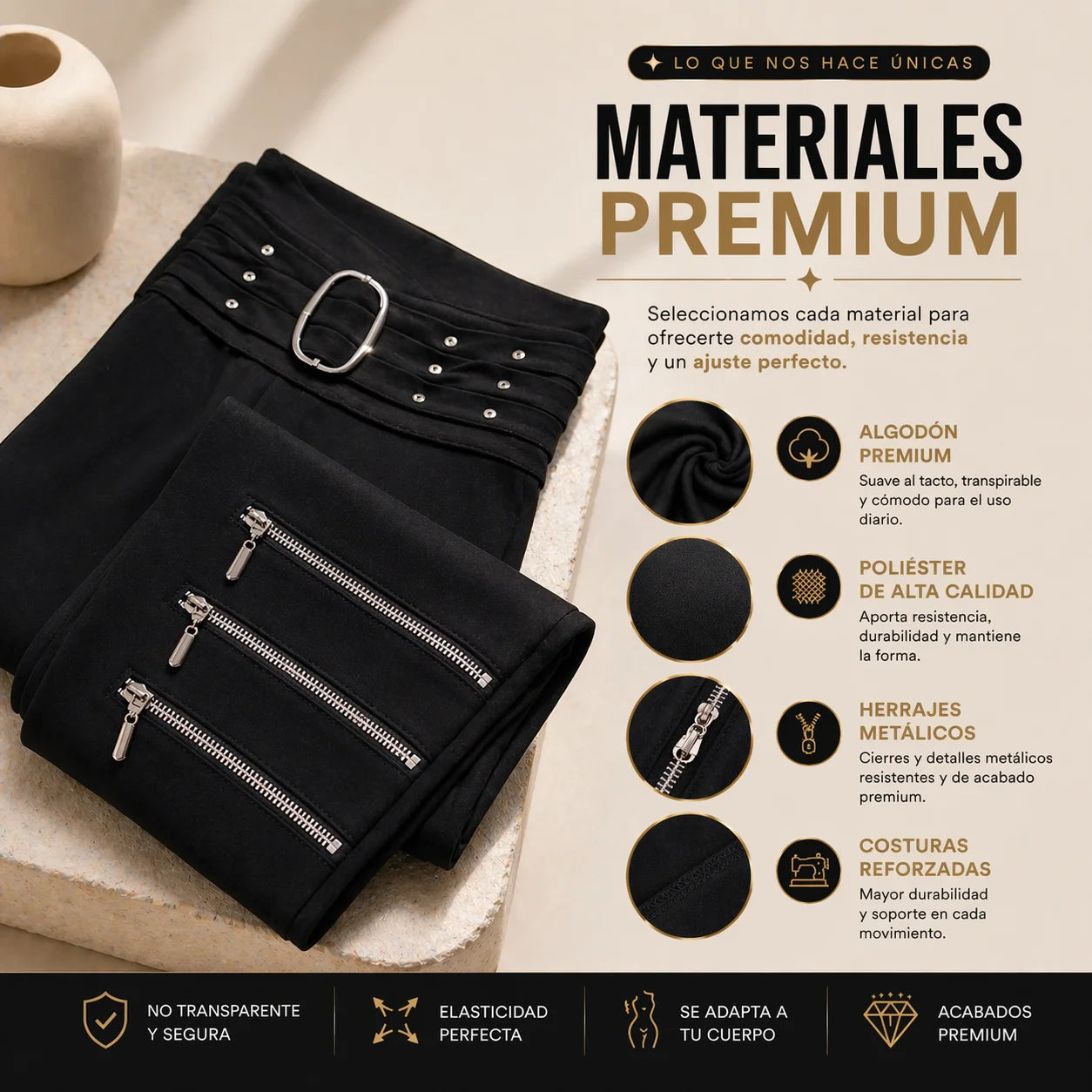 💎LEGGINS ELEGANT MULTIESTILO CONTROL ABDOMEN LEVANTA COLA🔥