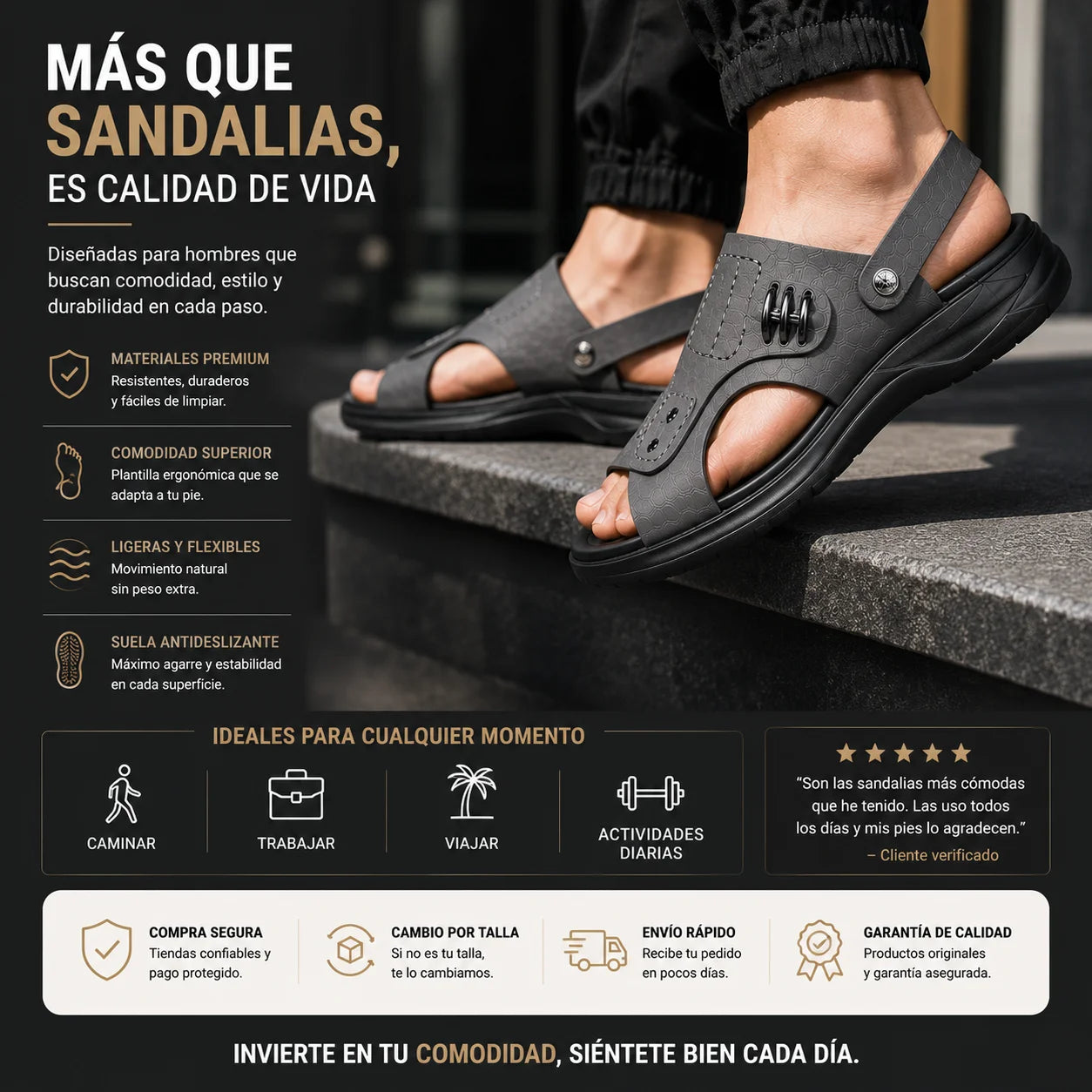 😎UrbanFlex™ ULTRACONFORT Camina ligero💯