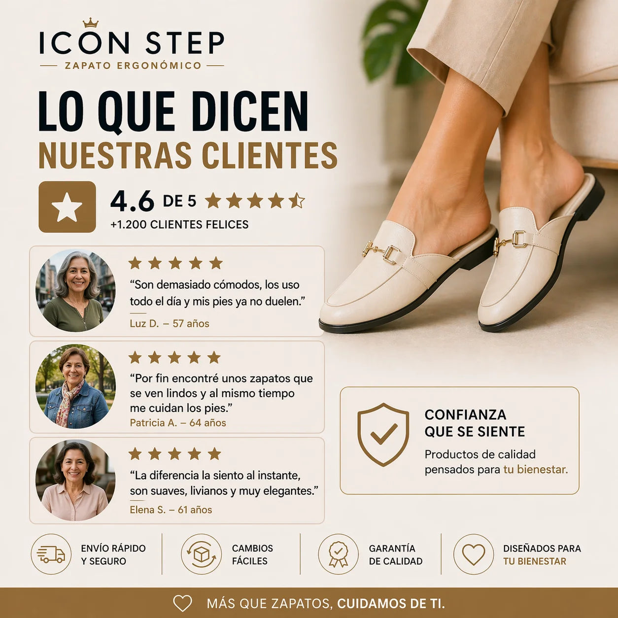 ♥️Icon Step Ultralivianos 👟 Siente el descanso ☁️