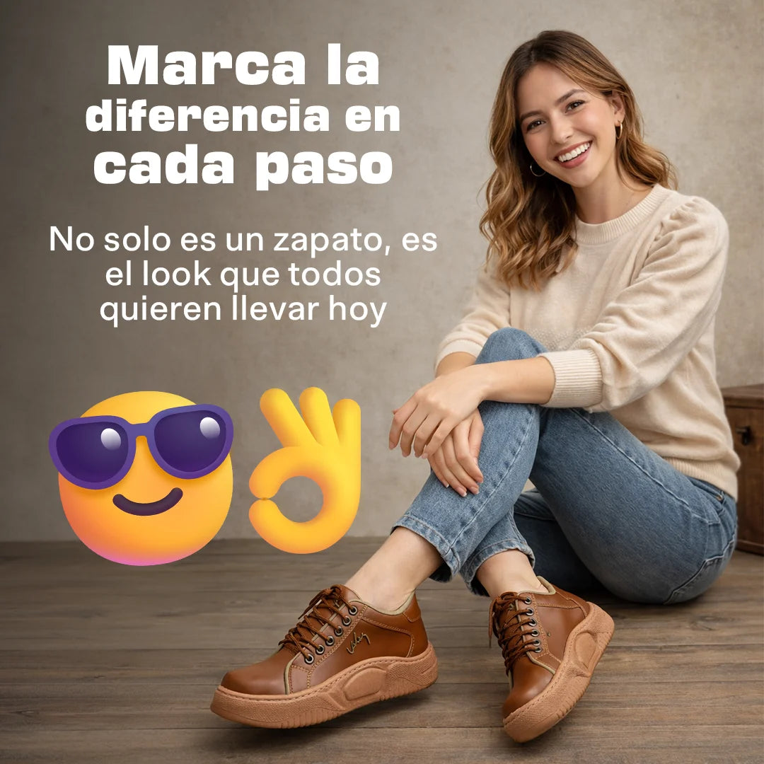 ✨Zapatos Icon Step😎 Tipo Cuero 💯